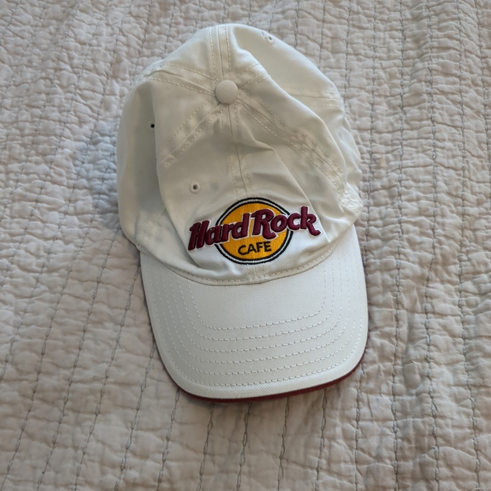 Hard Rock Cafe Orlando White Baseball Hat